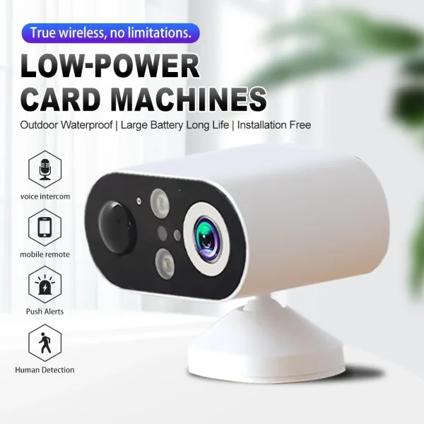 3MP 1296P V360Pro APP Full Color Solar Power 4G/WIFI IP Bullet Camera AI Humanoid Detection Home Security CCTV Baby Monitor - Image 3