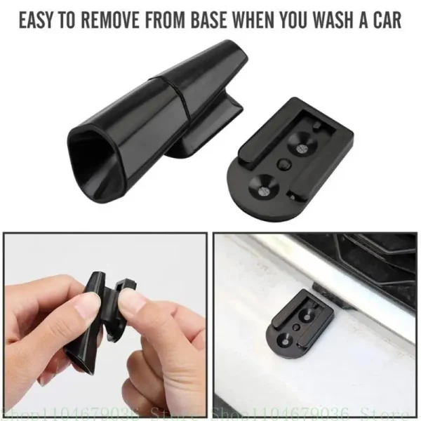 652F 2Pcs Physical Ultrasonic Animal Deer Repellers Motorcycles Trucks Outdoor Safety Alert Device Alarm Tools - Image 3