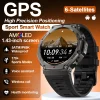 LIGE 2025 New GPS Smartwatch Men 5 ATM Waterproof Built-in Dual-band GNSS Compass Military Sport Bluetooth Call Men Smart Watch